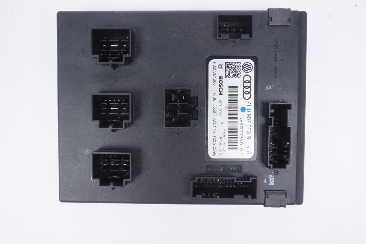 2011 - 2015 Audi A8 Body Comfort Control Module Unit OEM 4H0907063