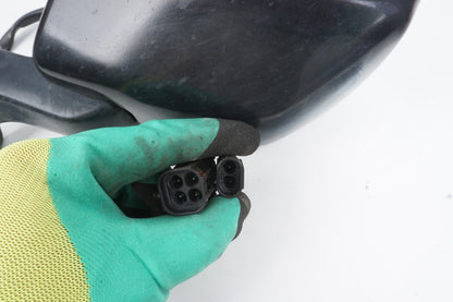 1987 - 1992 Cadillac Allante Left Driver Side View Mirror Door Black OEM