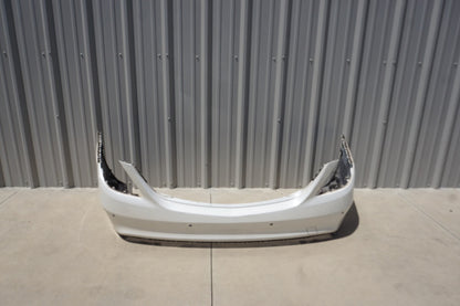 14-17 Mercedes W222 S550 S600 AMG Sport Rear Bumper Cover Diamond White OEM