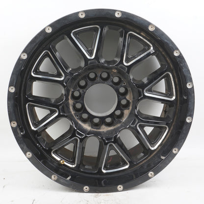 18 X 9 Inch Black Alloy Wheels Rim PCD 5x114.3 / 5x135 Wheel ET 0mm CB 87.1
