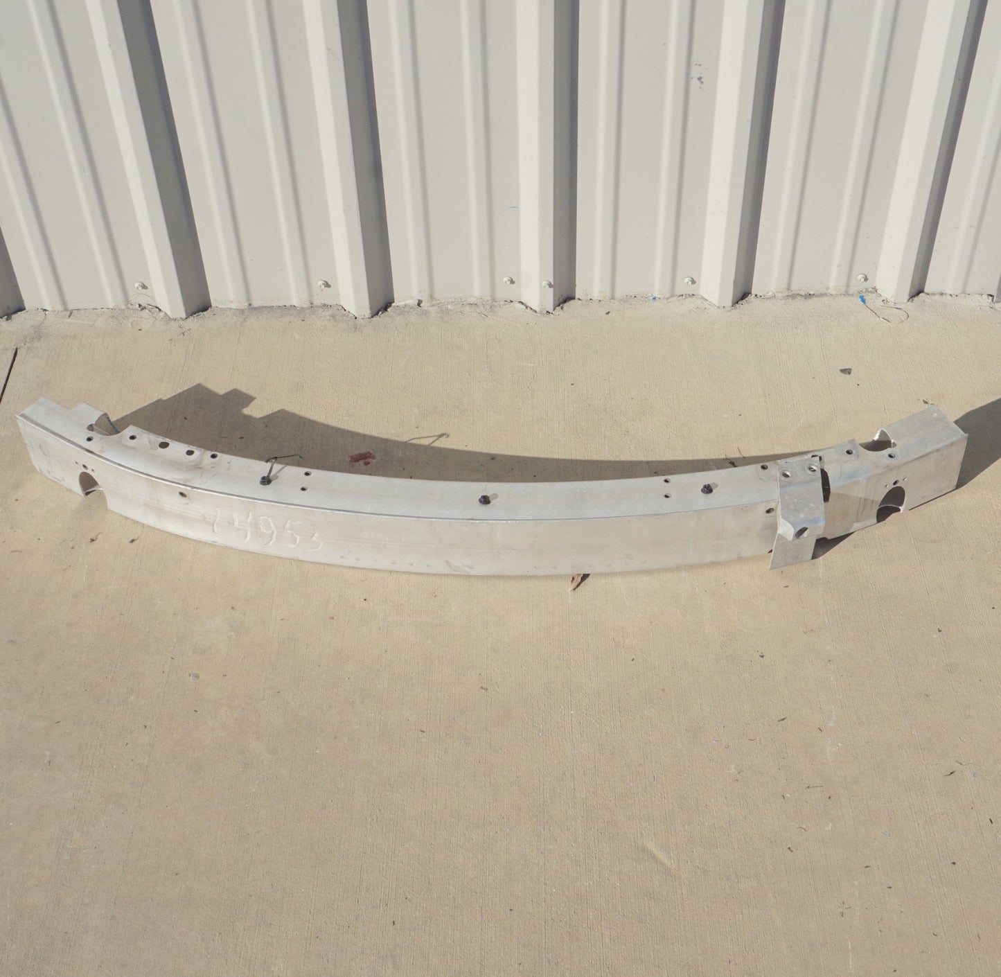 03-08 Mercedes R230 SL500 SL550 SL55 Front Bumper Reinforcement Impact Bar Oem