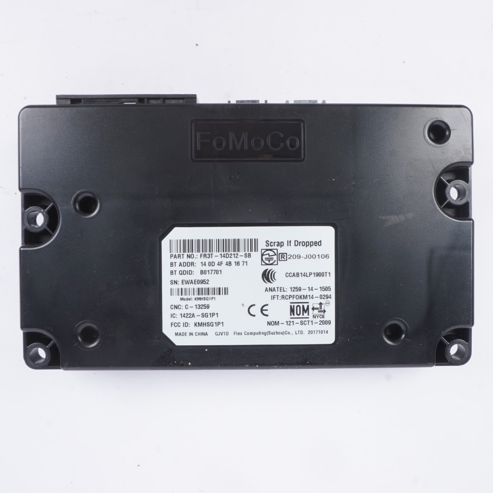 2015-2017 Ford Mustang FOCUS Communication Control Module FR3T-14D212-SB
