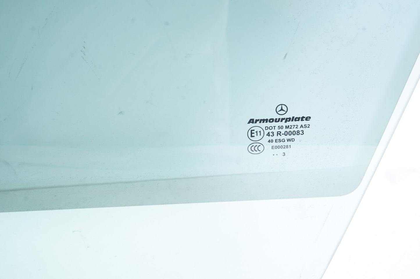 08-14 Mercedes C300 C350 W204 Front Left Driver Side Door Window Glass OEM