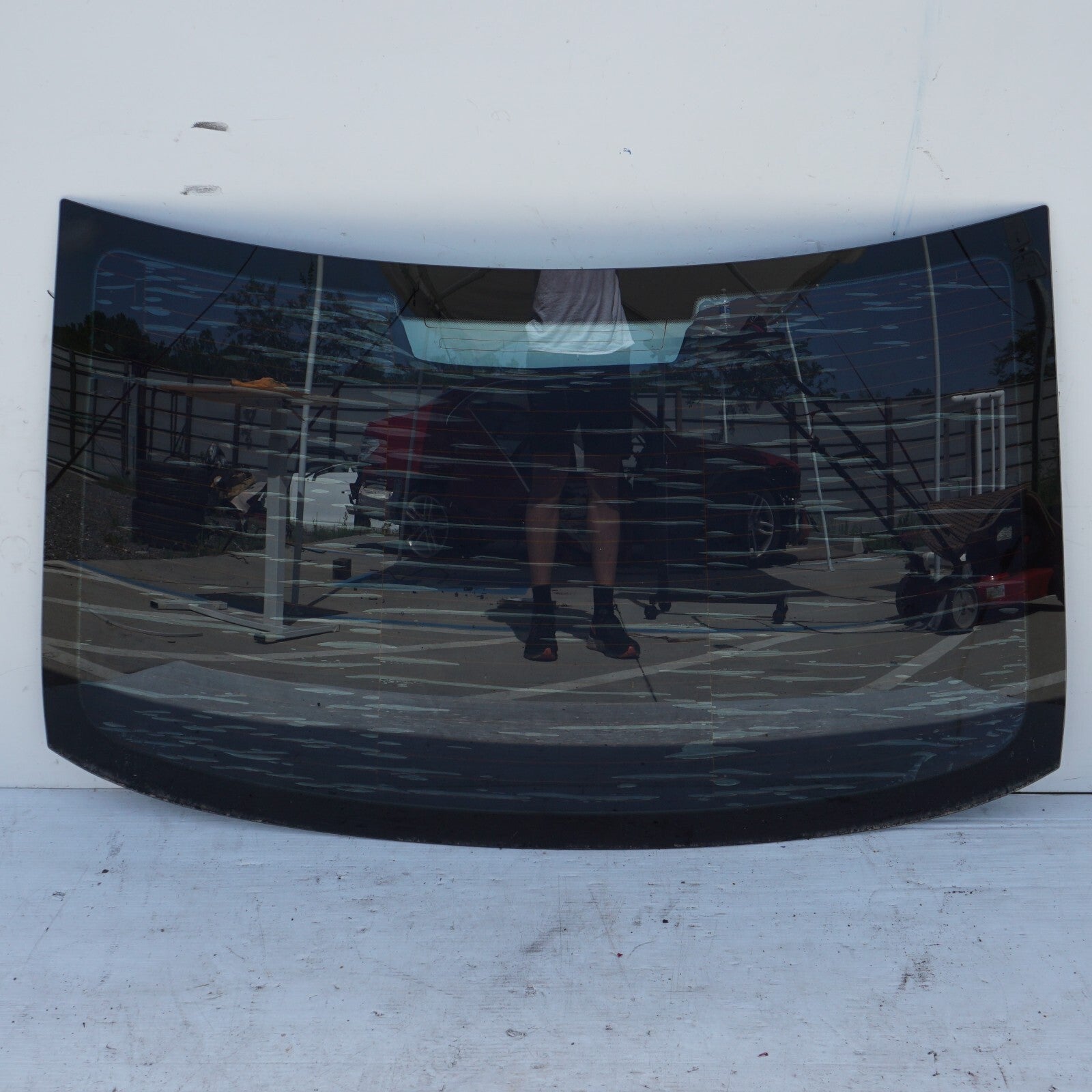 2011 - 2014 AUDI A8L REAR BACK WINDOW GLASS OEM