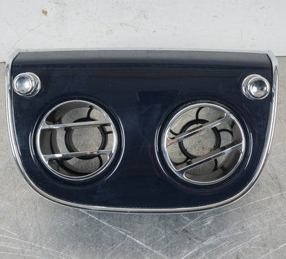 10-20 Bentley Mulsanne Rear Center Console AC Air Vent Trim Cover Panel Blue