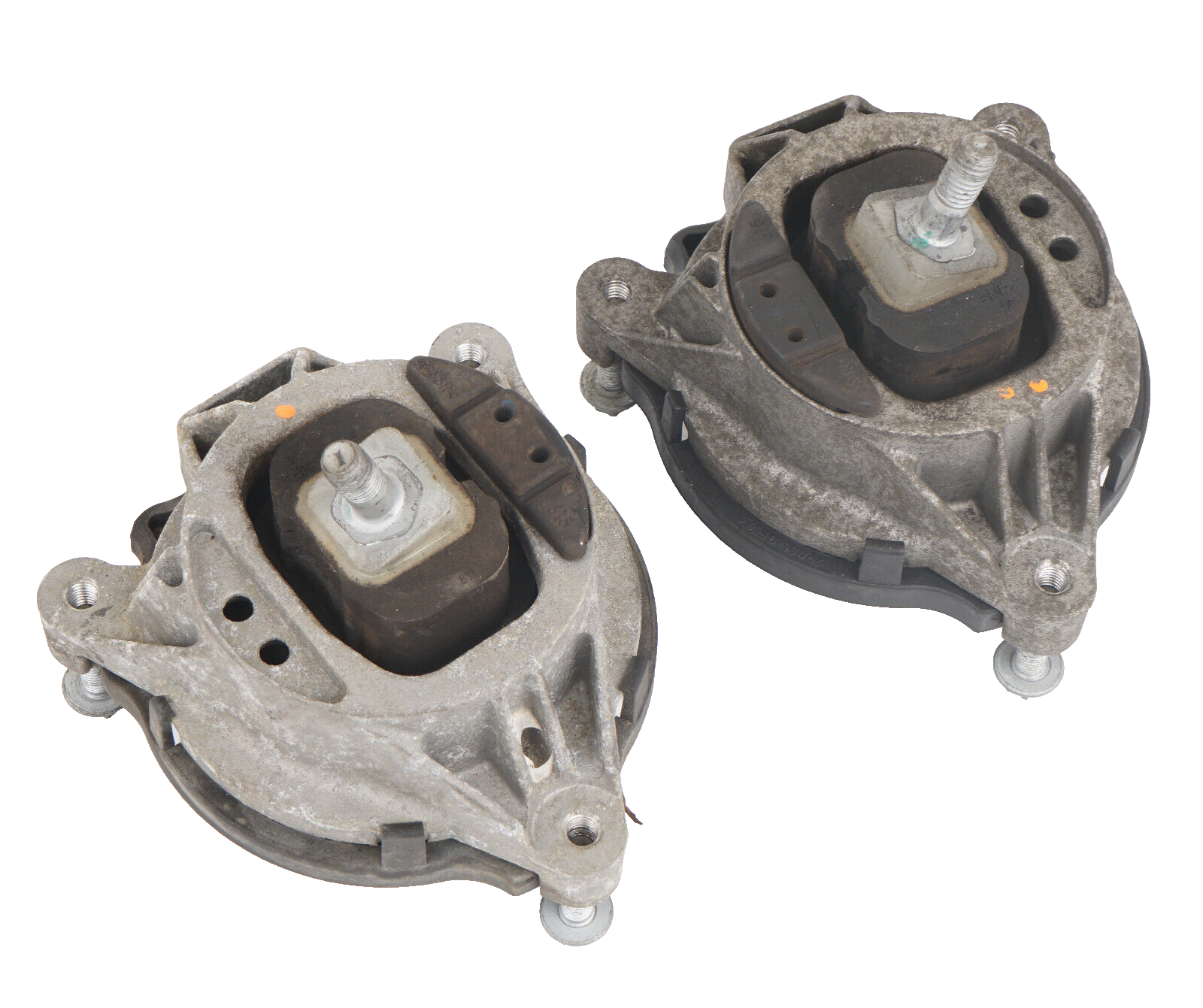 2014 - 2016 BMW 428i F32 COUPE ENGINE MOUNT BRACKET SET OF 2 OEM