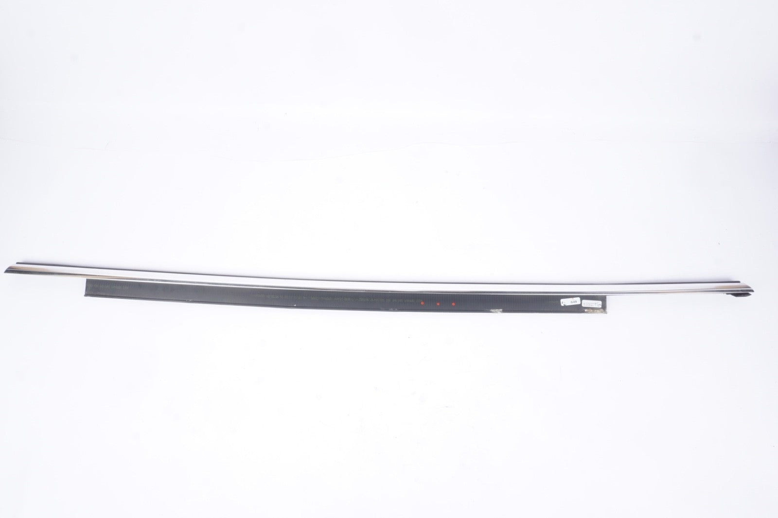 2011-2018 AUDI A8 L QUATTRO REAR LEFT DRIVER SIDE DOOR WINDOW BELT MOLDING OEM