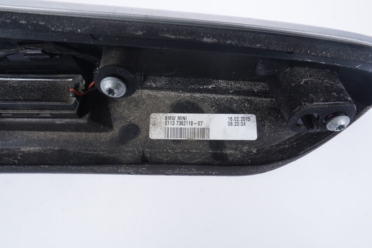 2007-2015 Mini Cooper F55 F56 rear trunk hatch handle molding OEM 7362119-07