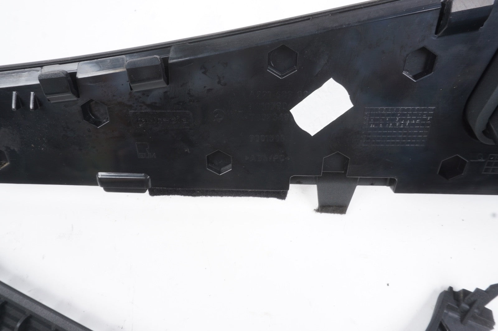 2007 - 2013 Mercedes S550 S400 Dashboard Air Vent Trim Panel Cover Set Black