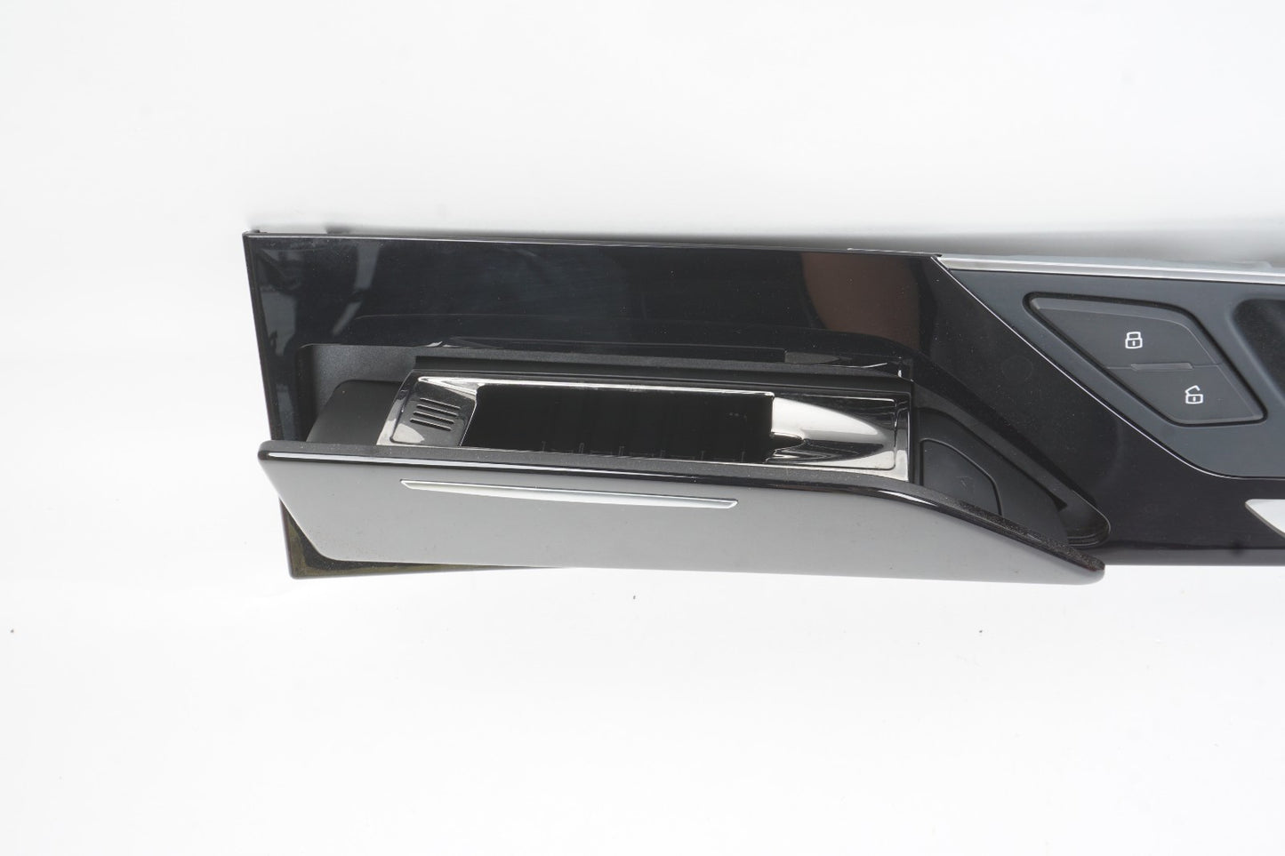 2011-2017 Audi D4 A8 A8L Rear Right Interior Door Handle w/ Trim Panel OEM