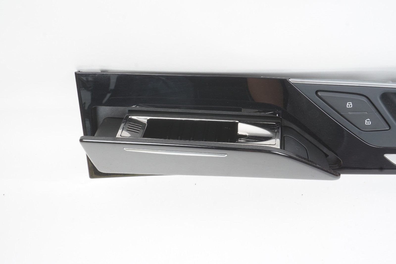 2011-2017 Audi D4 A8 A8L Rear Right Interior Door Handle w/ Trim Panel OEM