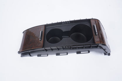 14-17 Mercedes E350 E550 E400 Center Console Rear Cover Panel Trim Wood OEM