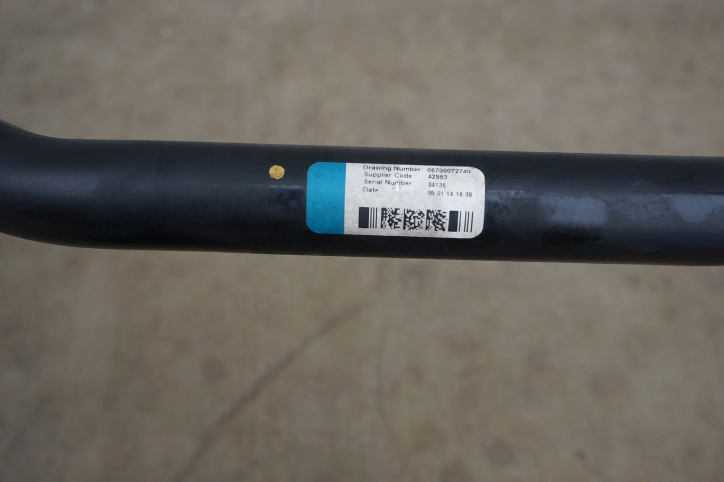 2014 - 2019 Maserati Ghibli OEM Front Sway Bar 06700072740