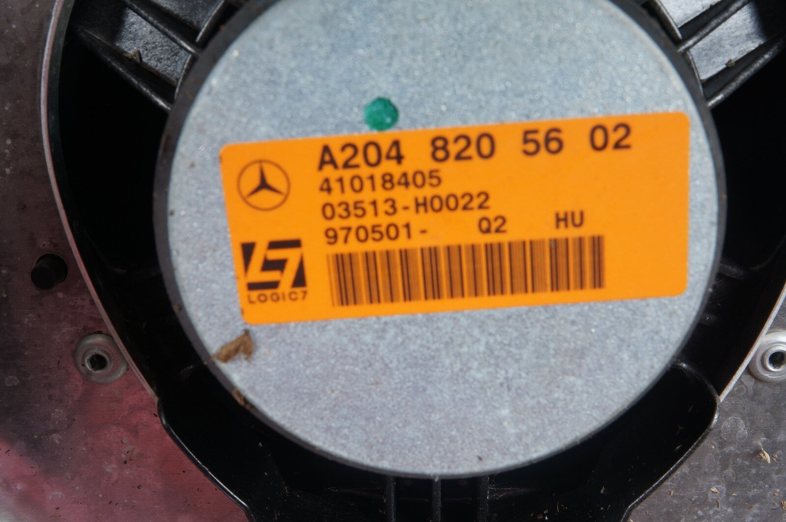 08-14 Mercedes Benz C300 C350 C63 LH Left REAR Window Regulator OEM