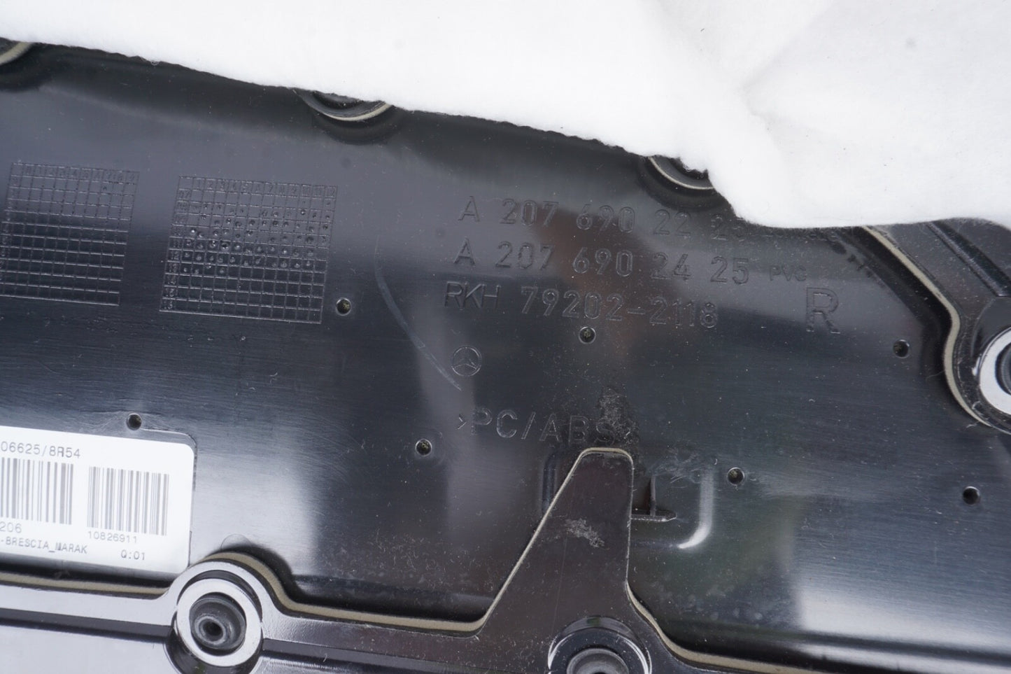 14-17 Mercedes W207 E350 E550 Coupe Door Panel Rear Right Passenger OEM