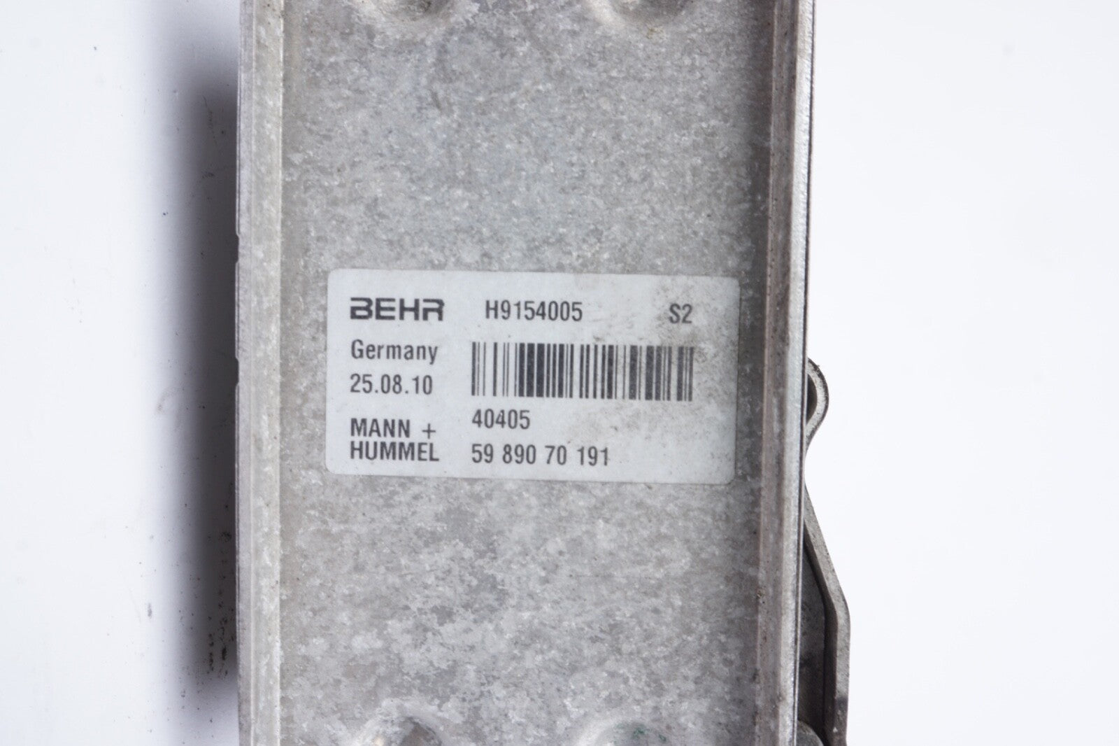 Mercedes W164 X164 W204 C300 CLK350 S550 GL450 E350 Oil Filter Cooler Housing