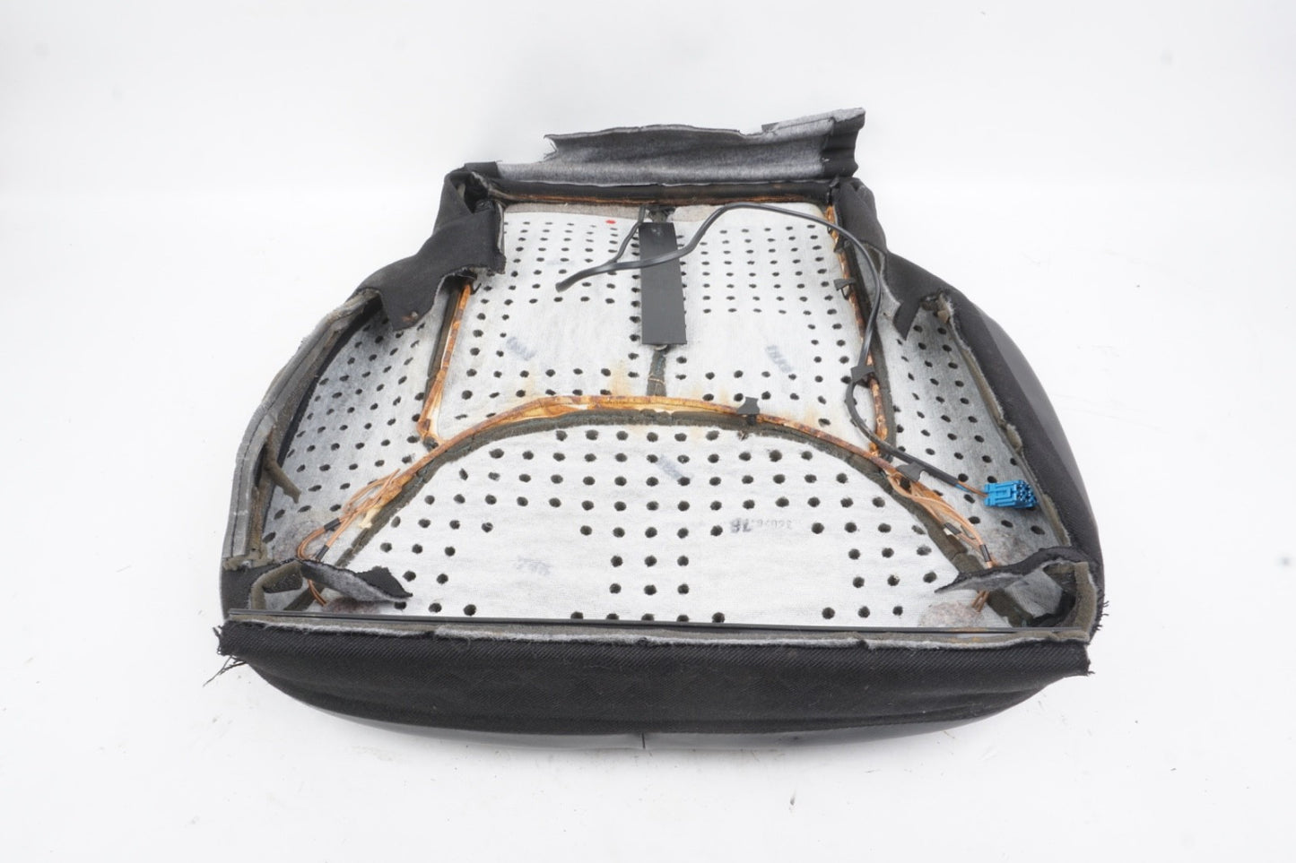 03-06 Mercedes R230 SL500 Left or Right Lower Bottom Seat Cushion Skin Black OEM
