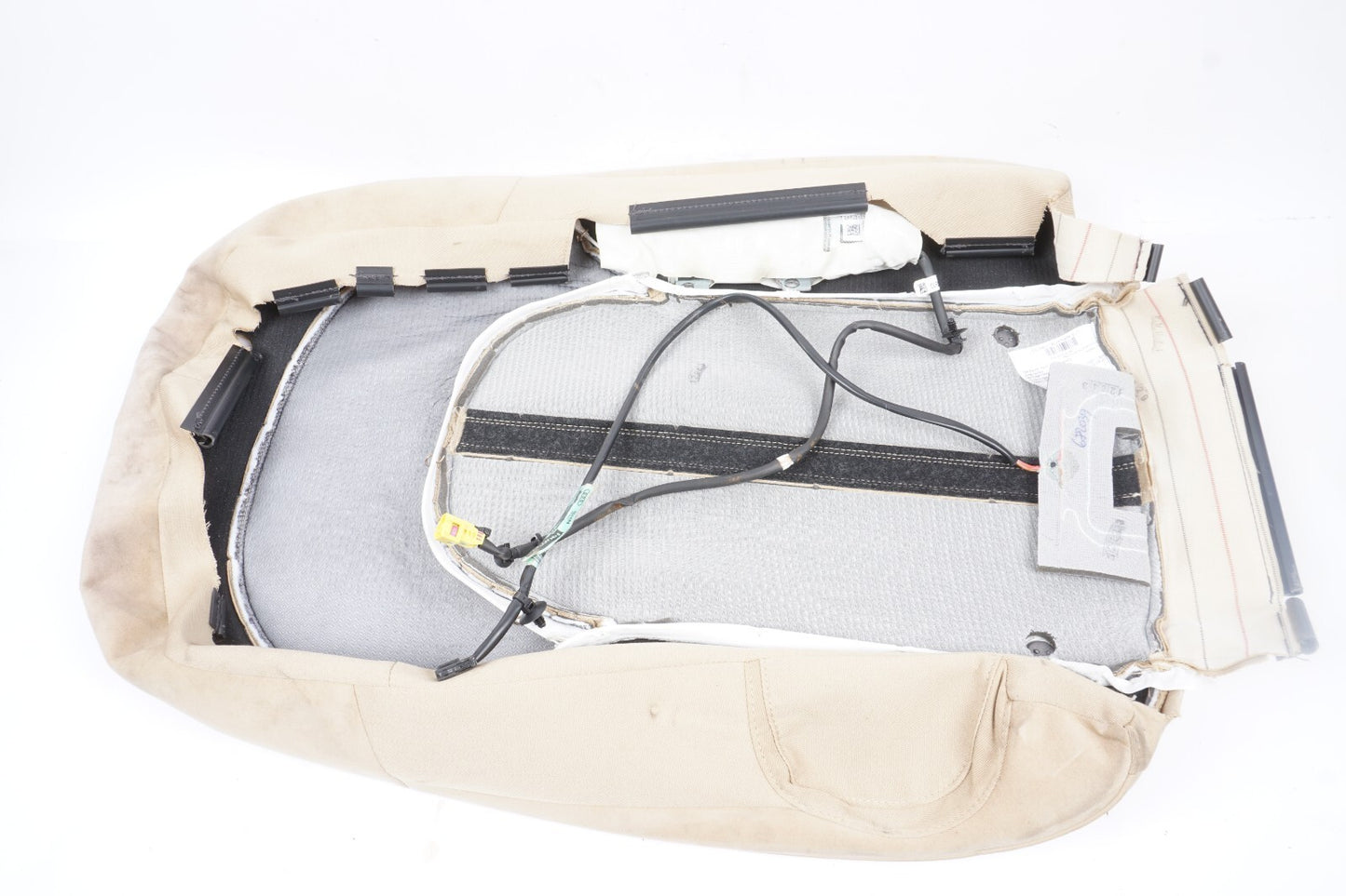 2011-2018 Audi A8L A8 Rear Seat Back Leather Cover Right Passenger Side OEM