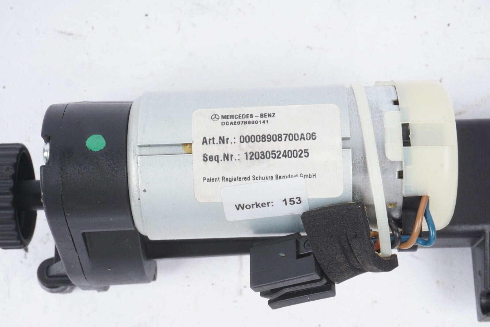 11-17 Mercedes W207 E550 E350 Convertible Roll Bar Spring Loaded Actuator OEM