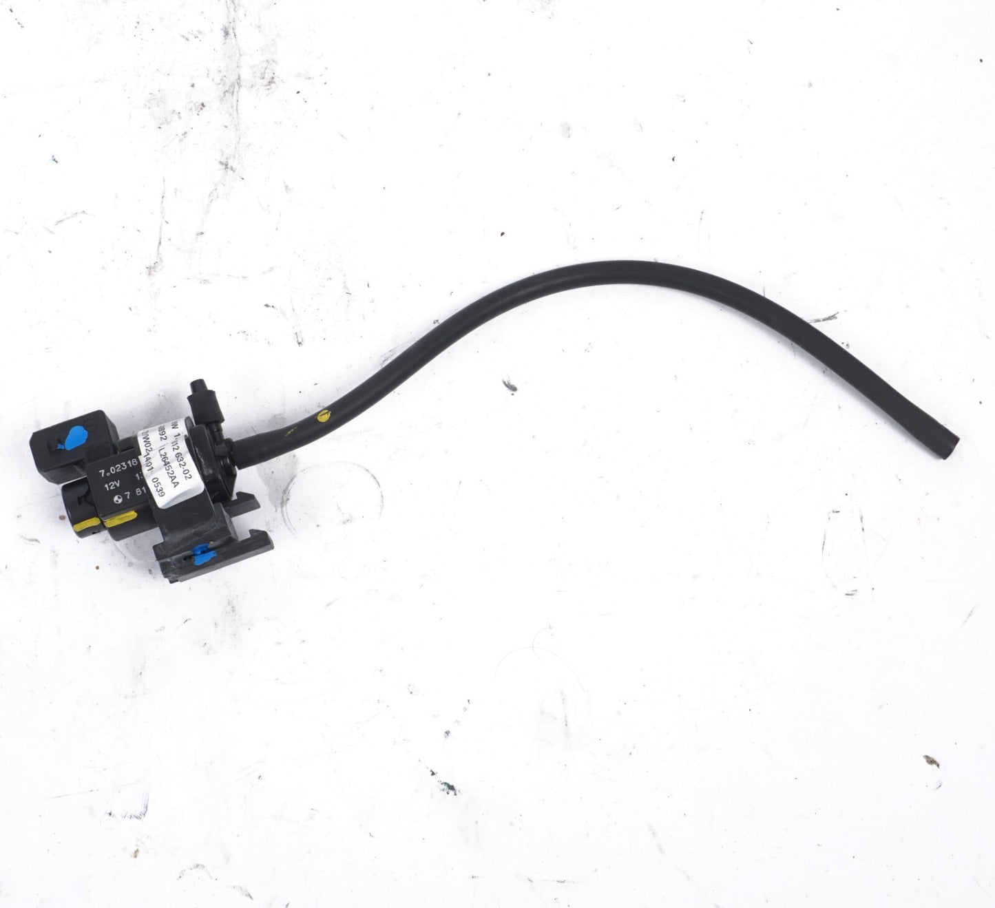 13-18 BMW 650i Exhaust Flap Vacuum Control Electric Valve Solenoid OEM