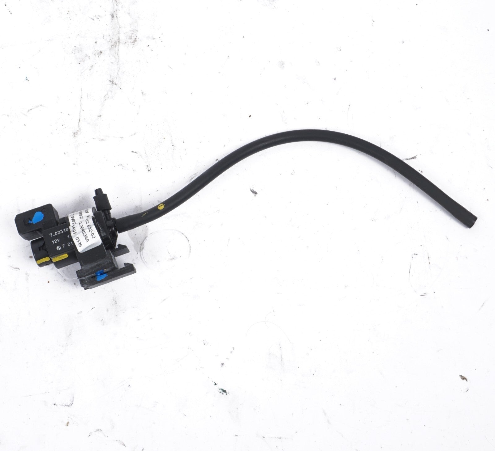 13-18 BMW 650i Exhaust Flap Vacuum Control Electric Valve Solenoid OEM