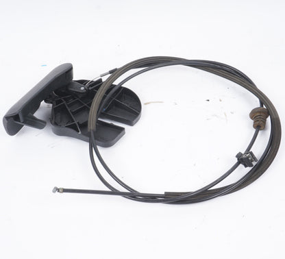 11-18 AUDI A8 A8L S8 - HOOD LATCH RELEASE LEVER HANDLE CABLE BRACKET 4H1823633D