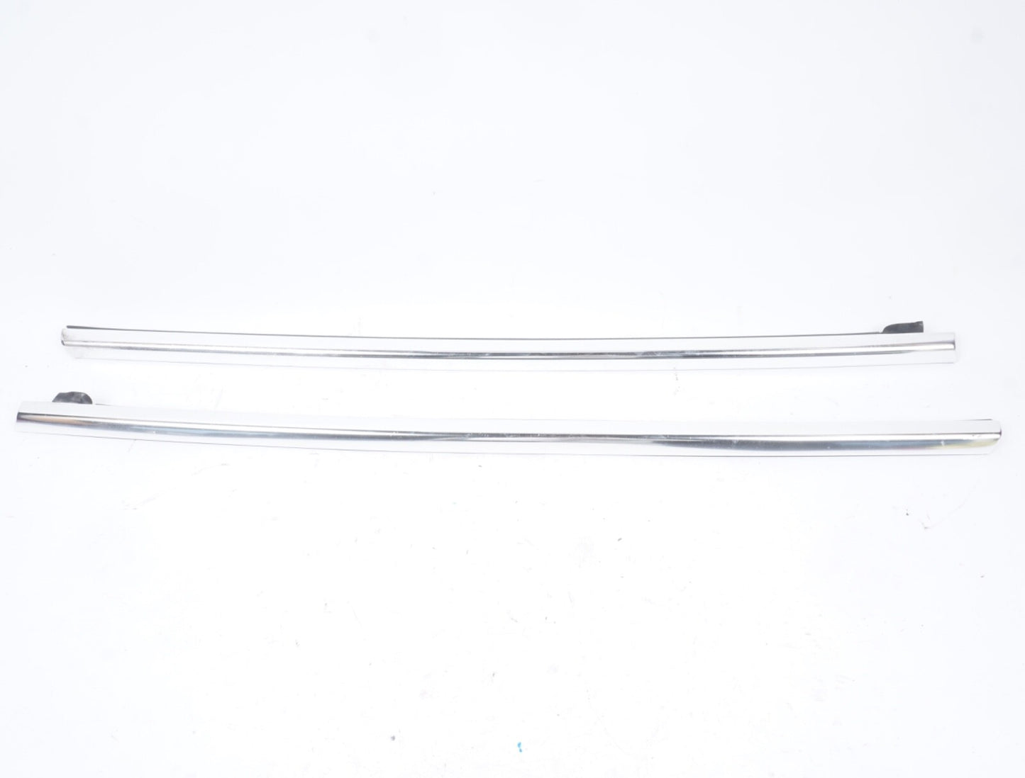 10-14 MERCEDES BENZ E350 COUPE RIGHT LEFT REAR QUARTER PANEL WINDOW MOLDING OEM