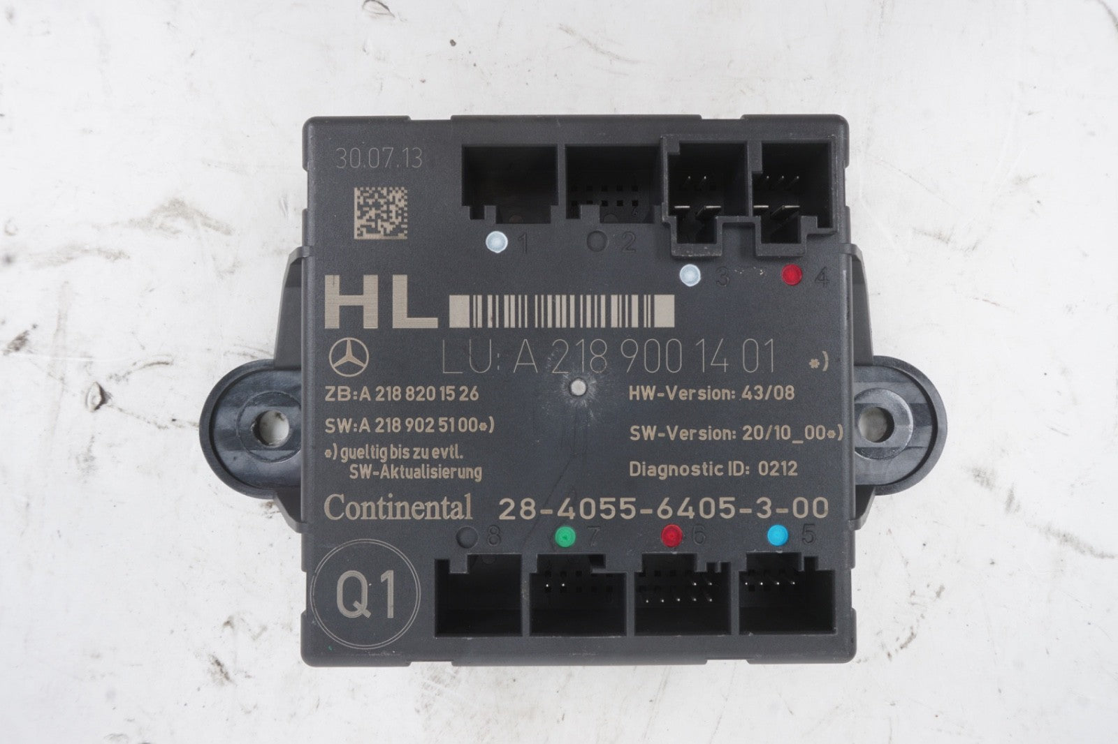 2008 - 2018 Mercedes C250 C300 Rear Left Door Control Module OEM