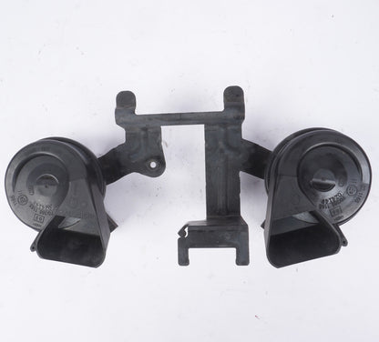 2011 - 2017 AUDI A8L HORN SIGNAL W/ BRACKET SET OF 2 OEM