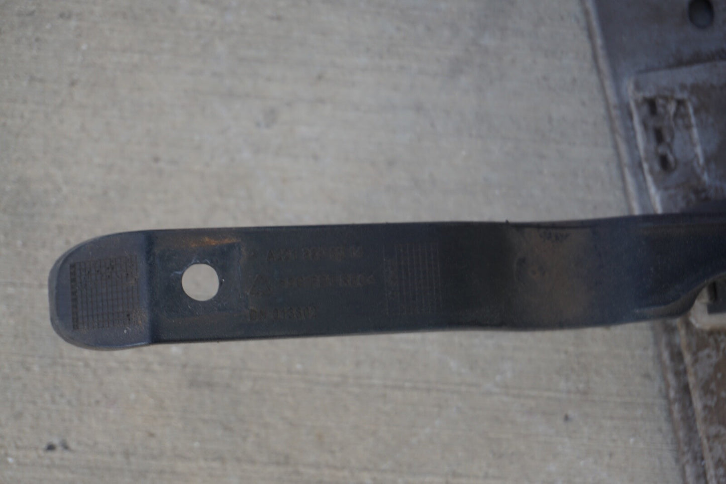07-09 Mercedes W221 S600 S550 Base Rear Bumper Cover Assembly Black OEM