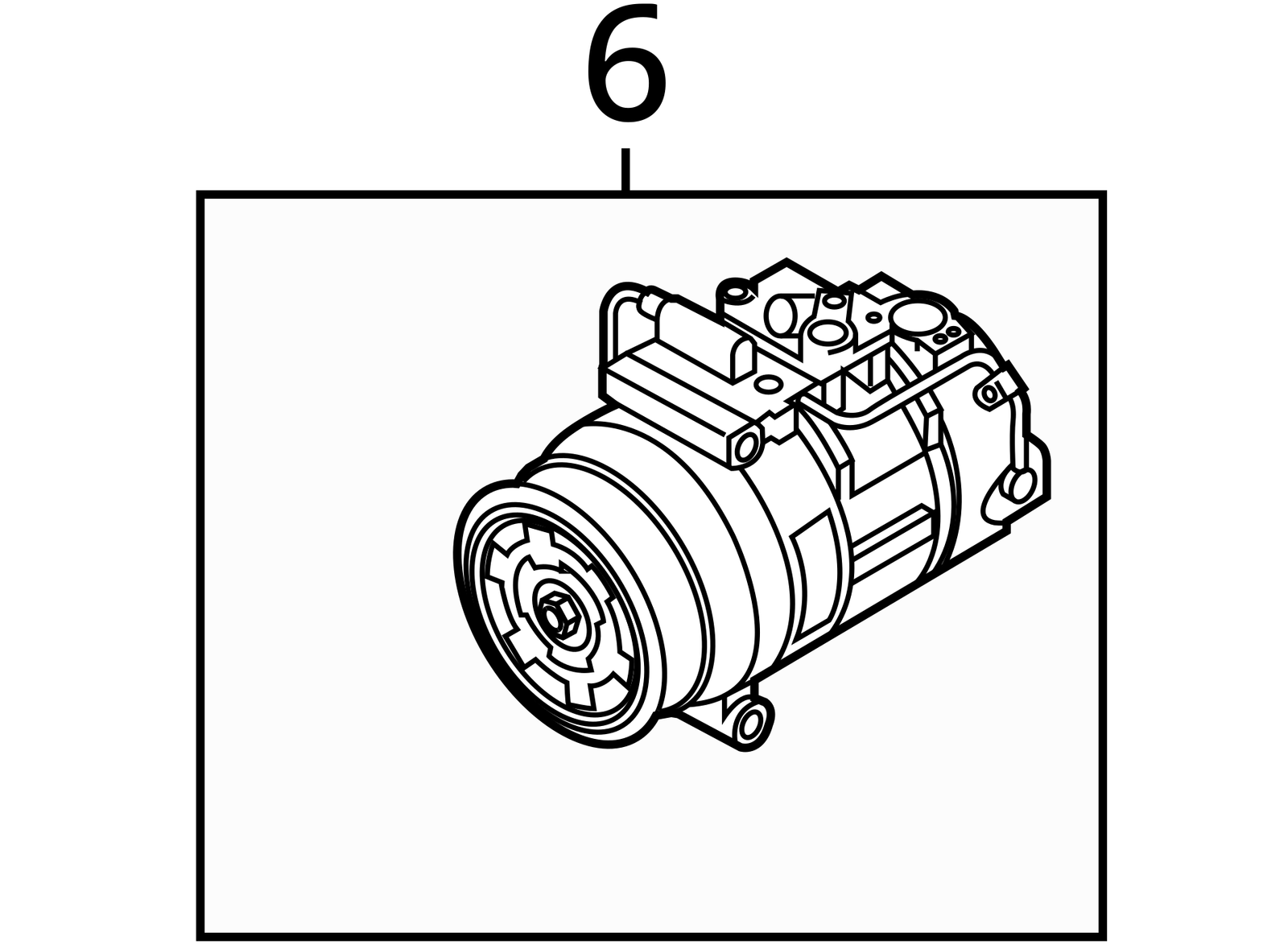 2013-2018 Audi A8 A/C Air Compressor | 3.0L OEM 4H0260805
