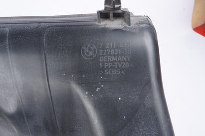12-15 BMW F06 F12 F13 640I 650I RIGHT PASSENGER SIDE RADIATOR COOLER AIR DUCT