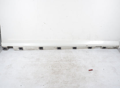 07-13 Mercedes W221 S550 Right Side Base Side Rocker Skirt Molding Panel WHITE