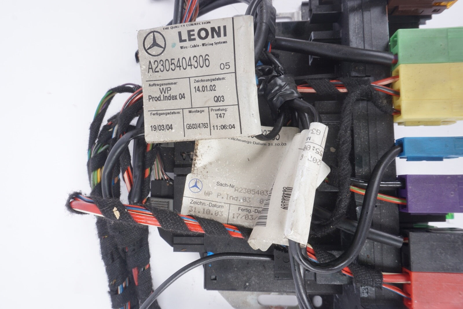 2003 2004 2005 2006 Mercedes SL55 SL500 OEM Sam Module 0345456232