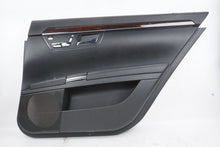 2007 - 2013 Mercedes S550 S600 RIGHT RH Rear Door Trim Panel Black