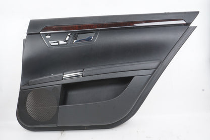 2007 - 2013 Mercedes S550 S600 RIGHT RH Rear Door Trim Panel Black