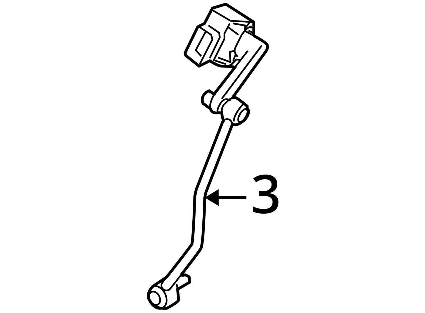 AUDI A8 A8L HEIGHT LEVEL SENSOR SET OF 2 4E0941286G / 4E0941285G OEM
