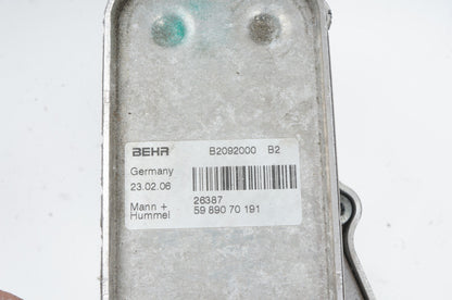07-11 Mercedes S550 W221 ENGINE OIL FILTER HOUSING OEM