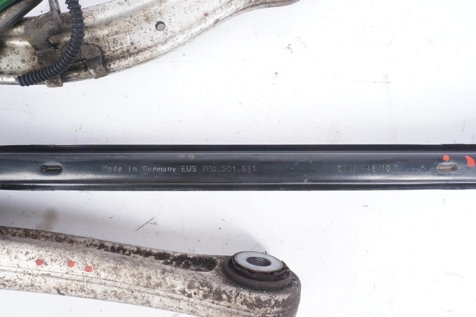 2011-2018 Porsche Cayenne Rear Left Driver Side Control Arm Set Of 3 OEM