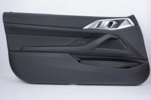 2021-2024 BMW M440I 430I FRONT LEFT INNER DOOR TRIM PANEL BLACK LEATHER OEM