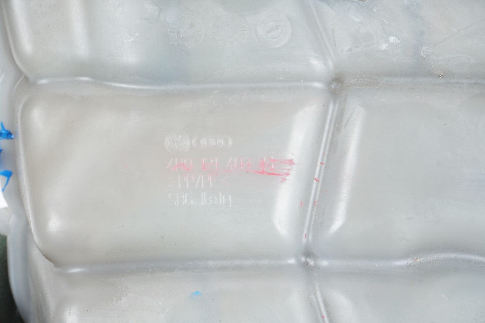 2013 - 2017 Audi A8L A8 3.0L Coolant Overflow Bottle Tank 4H0121403G  OEM