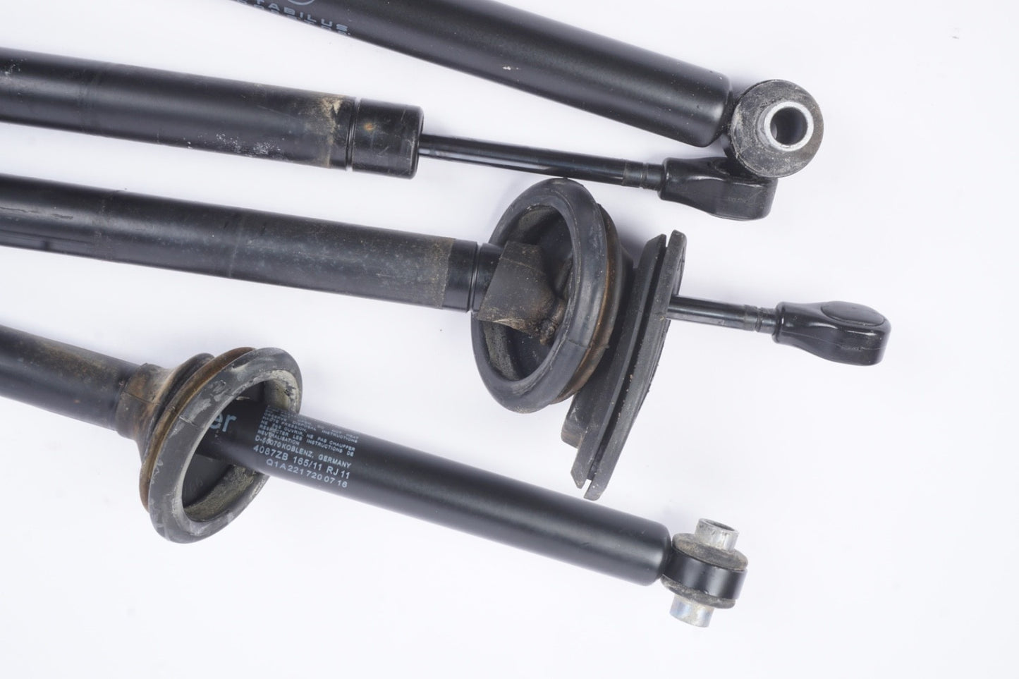 07-13 Mercedes W221 S63 S550 S600 Door Hinge Shock Strut Front Left or Right OEM