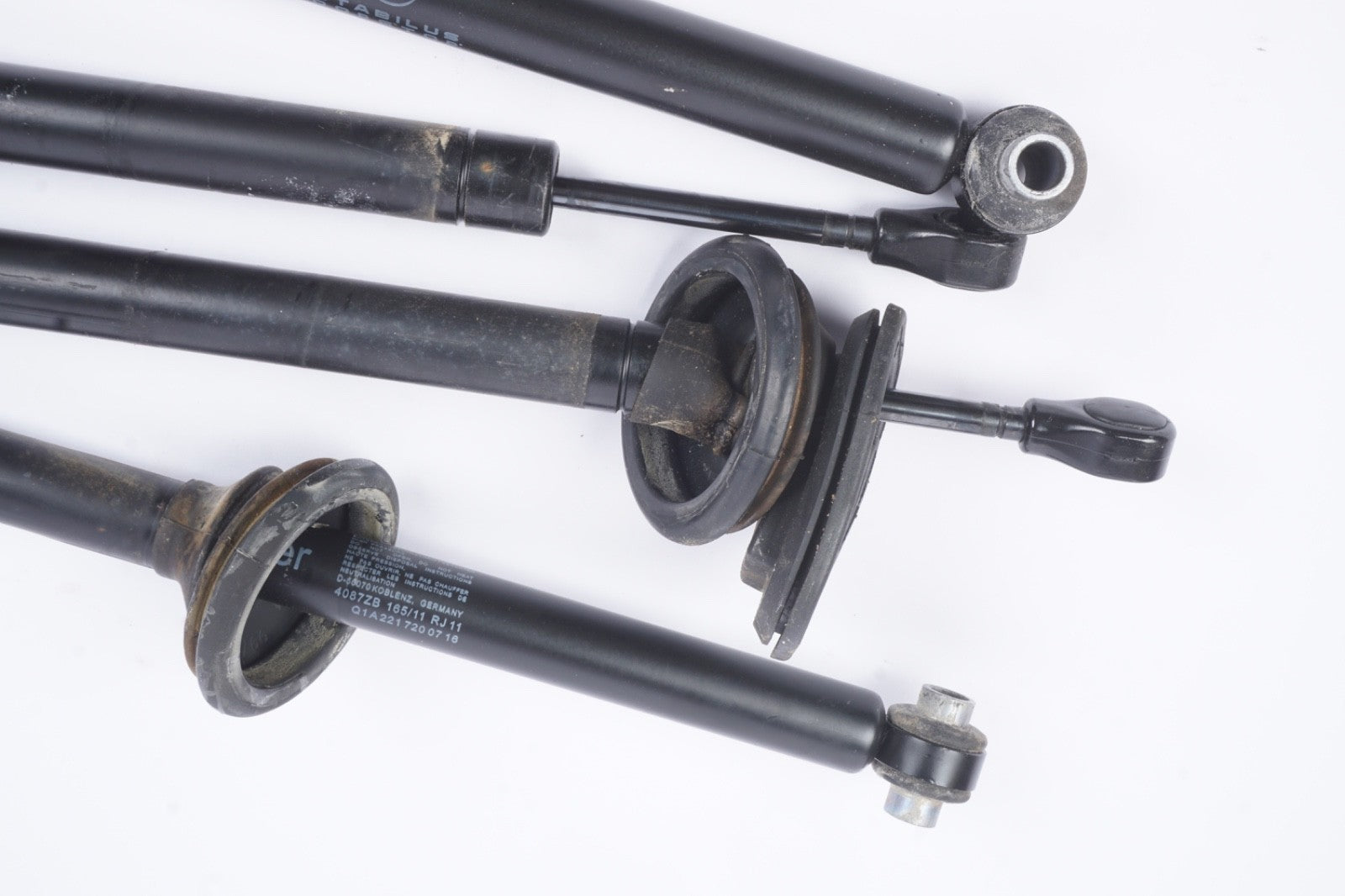 07-13 Mercedes W221 S63 S550 S600 Door Hinge Shock Strut Front Left or Right OEM