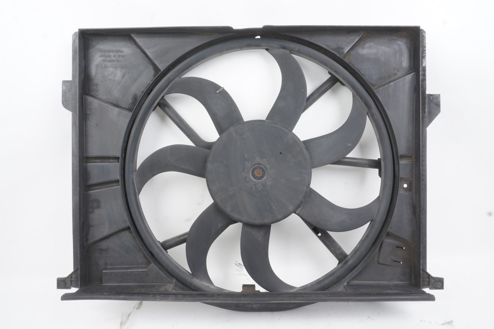 07-13 Mercedes W221 S550 S450 Engine Cooling Fan Motor Assembly 2215000493 OEM