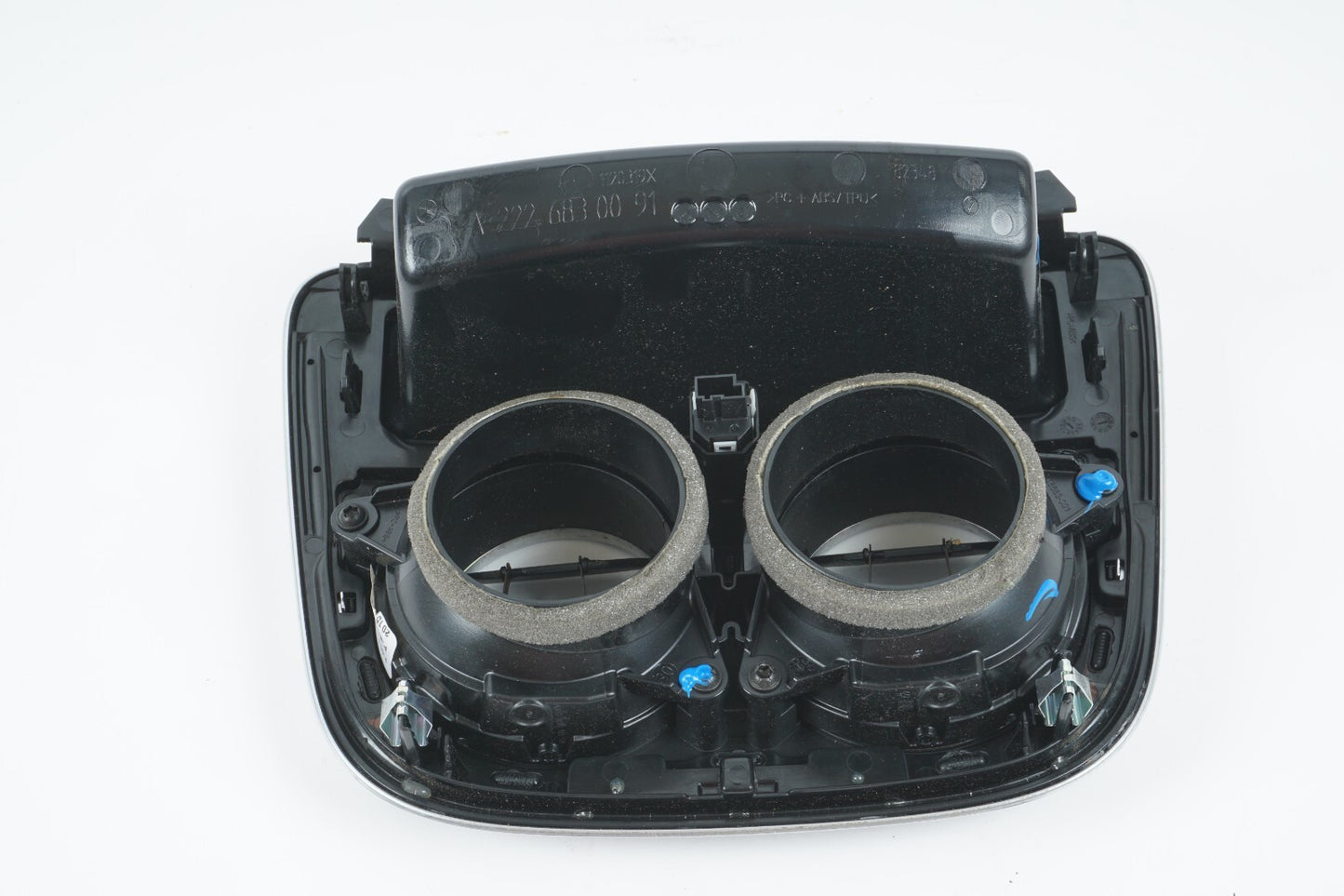 14 - 17 Mercedes W222 S600 S550 Rear Center Console AC Heat Air Vents  OEM