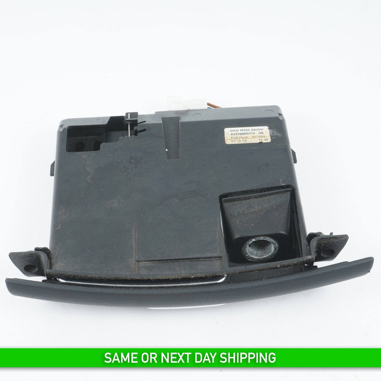 14 - 17 Mercedes W222 S600 S550 Dashboard Ashtray Compartment 2226800310 OEM