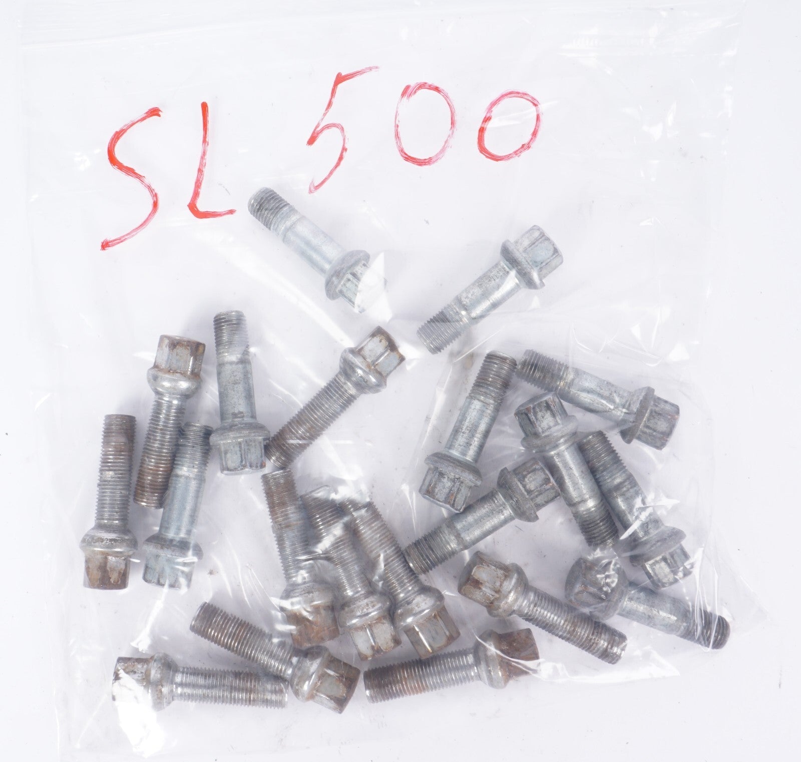 03-12 Mercedes R230 SL500 SL550 SL55 Wheel Lug Bolt Set Of 20 OEM