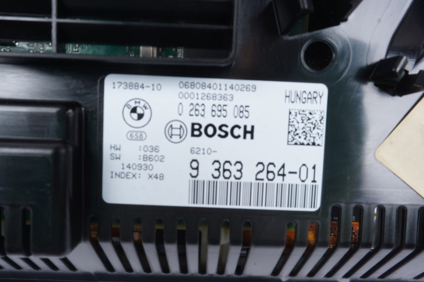BMW X5 X6 6 7 SERIES 6WB 9 363 264 DIGITAL INSTRUMENT CLUSTER SPEEDOMETER