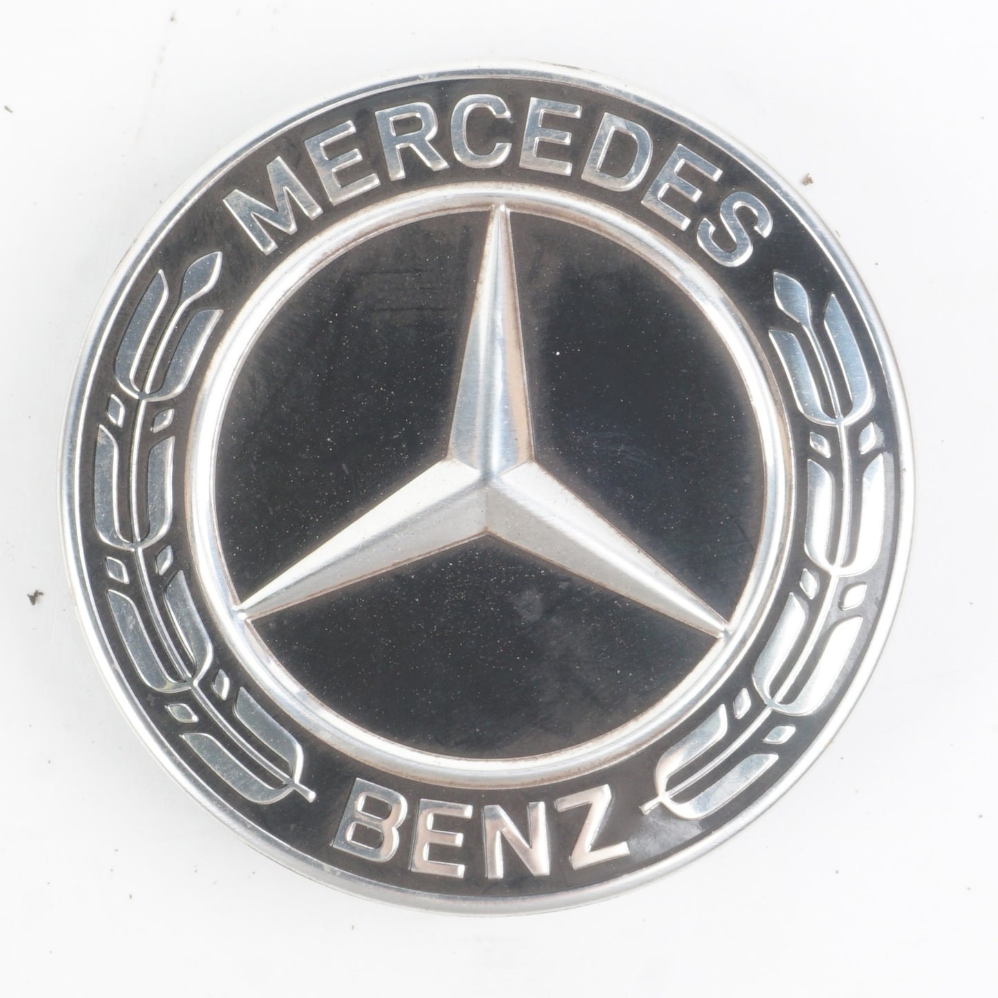 Mercedes Benz Genuine Wheel Center Cap Black OEM