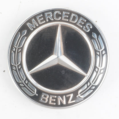 Mercedes Benz Genuine Wheel Center Cap Black OEM